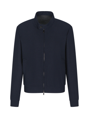 ΑΝΔΡΙΚΟ ΜΑΛΛΙΝΟ JACKET | Μπλε Σκούρο IT 54