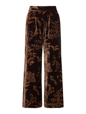 ΓΥΝΑΙΚΕΙΟ VELVET ΠΑΝΤΕΛΟΝΙ PASCAL | Καφέ Σκούρο IT 42