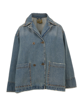 ΓΥΝΑΙΚΕΙΟ DENIM JACKET CACTUS | Μπλε Ανοιχτό IT 42