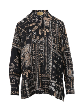 ΓΥΝΑΙΚΕΙΟ ΠΟΥΚΑΜΙΣΟ MESILLA | Μαύρο-Μπεζ IT 42