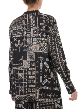 ΓΥΝΑΙΚΕΙΟ ΠΟΥΚΑΜΙΣΟ MESILLA | Μαύρο-Μπεζ IT 42