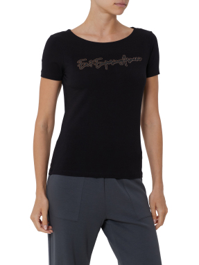 ΓΥΝΑΙΚΕΙΟ T-SHIRT | Μαύρο L