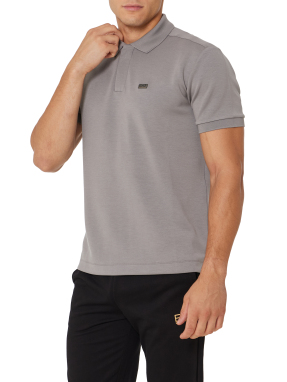 ΑΝΔΡΙΚΗ POLO ΜΠΛΟΥΖΑ | Γκρι U8067 XL