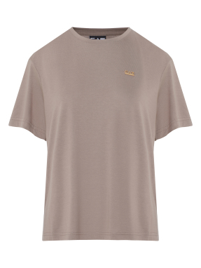 ΓΥΝΑΙΚΕΙΟ T-SHIRT | Καφέ Ανοιχτό S