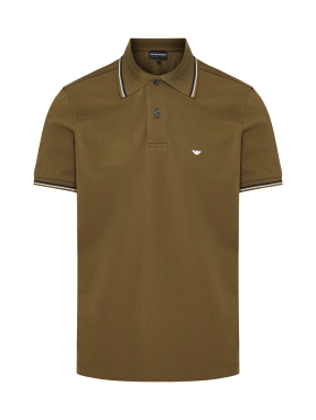 ΑΝΔΡΙΚΗ POLO ΜΠΛΟΥΖΑ | Χακί U7046 XL