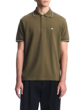ΑΝΔΡΙΚΗ POLO ΜΠΛΟΥΖΑ | Χακί U7046 XL