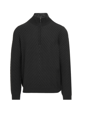 ΑΝΔΡΙΚΟ HALF-ZIP ΠΟΥΛΟΒΕΡ | Μπλε Σκούρο XL