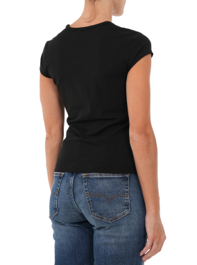 ΓΥΝΑΙΚΕΙΟ T-SHIRT | Μαύρο L