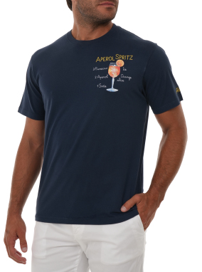 ΑΝΔΡΙΚΟ T-SHIRT | Μπλε Σκούρο 04382L XXL