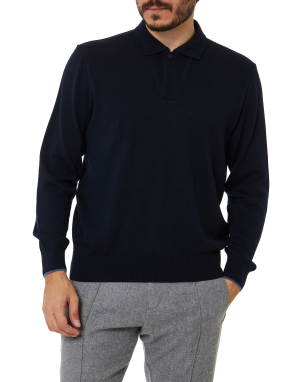 ΑΝΔΡΙΚΗ POLO ΜΠΛΟΥΖΑ | Μπλε Σκούρο L