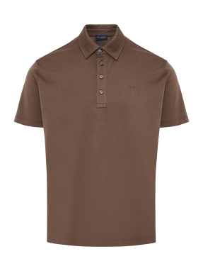 ΑΝΔΡΙΚH ΜΠΛΟΥΖΑ POLO | Καφέ XXL