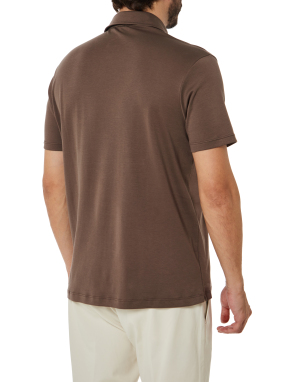 ΑΝΔΡΙΚH ΜΠΛΟΥΖΑ POLO | Καφέ XXL