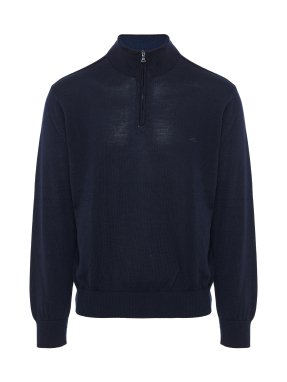 ΑΝΔΡΙΚΟ ΠΟΥΛΟΒΕΡ HALF - ZIP | Μπλε Σκούρο L