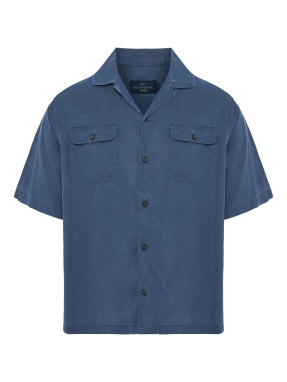 ΑΝΔΡΙΚΟ ΠΟΥΚΑΜΙΣΟ | Μπλε Σκούρο L