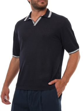 ΑΝΔΡΙΚΗ POLO ΜΠΛΟΥΖΑ | Μαύρο 13 XL