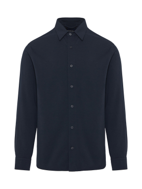 ΑΝΔΡΙΚΟ ΠΟΥΚΑΜΙΣΟ | Μπλε Σκούρο XL