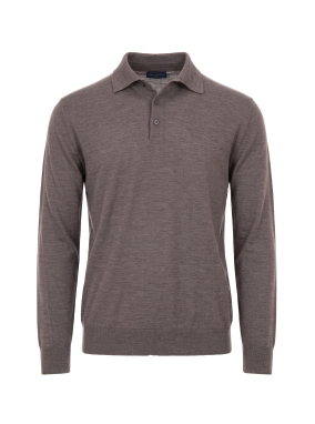 ΑΝΔΡΙΚΗ POLO ΜΠΛΟΥΖΑ | Καφέ 812 XXL