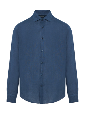 ΑΝΔΡΙΚΟ ΠΟΥΚΑΜΙΣΟ | Μπλε Σκούρο EU 44