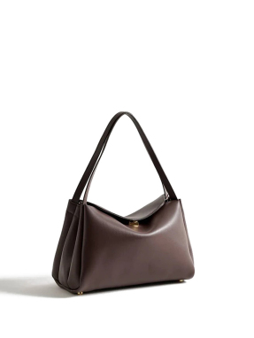 ΓΥΝΑΙΚΕΙΑ ΤΣΑΝΤΑ ΧΕΙΡΟΣ EUDORA | Καφέ Σκούρο