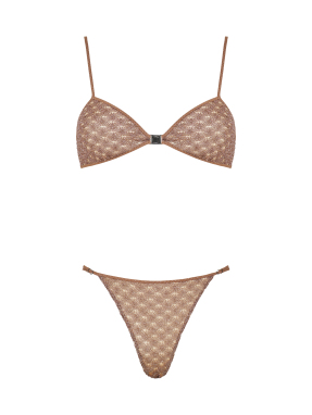 ΓΥΝΑΙΚΕΙΟ ΜΠΙΚΙΝΙ ΣΕΤ | Καφέ Ανοιχτό IT 44