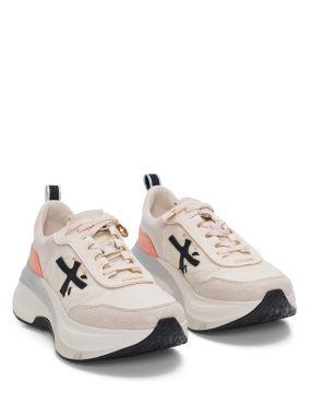 ΓΥΝΑΙΚΕΙΑ SNEAKERS HILL | Εκρού LIGHT PINK/BEIGE 41