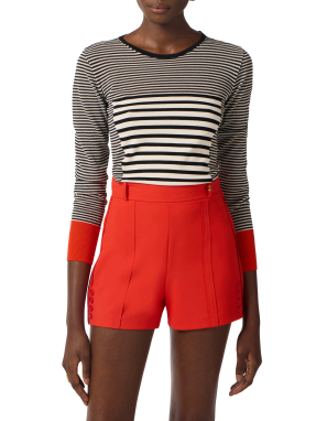 ΓΥΝΑΙΚΕΙΑ ΜΑΚΡΥΜΑΝΙΚΗ ΜΠΛΟΥΖΑ | Ριγέ  IT 46