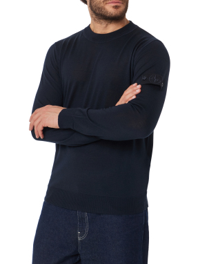 ΑΝΔΡΙΚΗ ΜΑΚΡΥΜΑΝΙΚΗ ΜΠΛΟΥΖΑ | Μπλε Σκούρο S