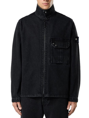 ΑΝΔΡΙΚΟ DENIM JACKET | Μαύρο XL