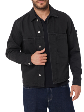 ΑΝΔΡΙΚΟ DENIM JACKET | Μαύρο XL