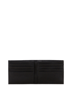 ΑΝΔΡΙΚΟ ΠΟΡΤΟΦΟΛΙ ΜΕ ΛΟΓΟΤΥΠΟ | Μαύρο