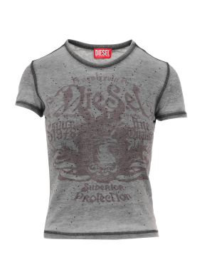 ΓΥΝΑΙΚΕΙΟ T-SHIRT | Γκρι Σκούρο M