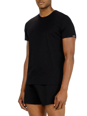 ΑΝΔΡΙΚΑ LOUNGE T-SHIRT 3ΤΜΧ | Μαύρο XXL