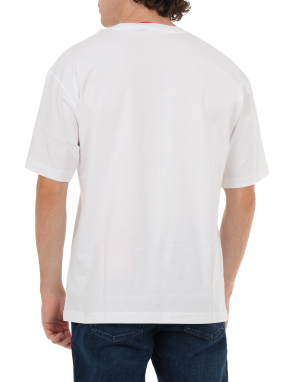 ΑΝΔΡΙΚΟ T-SHIRT ΜΕ ΛΟΓΟΤΥΠΟ | Λευκό S