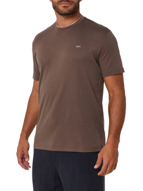 ΑΝΔΡΙΚΟ T-SHIRT | Καφέ XXL