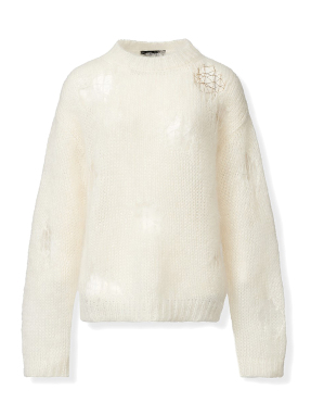 ΓΥΝΑΙΚΕΙΟ ΠΟΥΛΟΒΕΡ | Λευκό IT 44