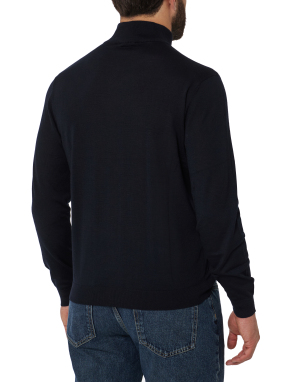 ΑΝΔΡΙΚΗ ΜΑΛΛΙΝΗ ΖΑΚΕΤΑ | Μπλε Σκούρο XXL