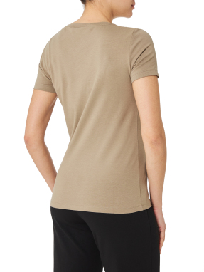 ΓΥΝΑΙΚΕΙΟ T-SHIRT | Μπεζ S