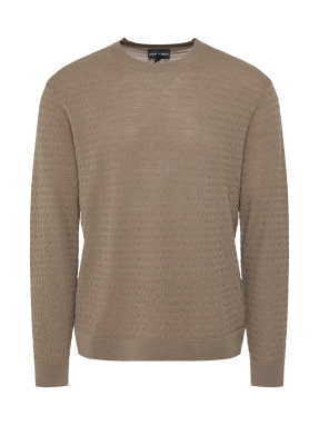 ΑΝΔΡΙΚΟ ΜΑΛΛΙΝΟ ΠΟΥΛΟΒΕΡ | Μπεζ L