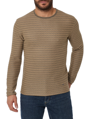 ΑΝΔΡΙΚΟ ΜΑΛΛΙΝΟ ΠΟΥΛΟΒΕΡ | Καφέ Ανοιχτό M