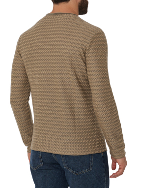 ΑΝΔΡΙΚΟ ΜΑΛΛΙΝΟ ΠΟΥΛΟΒΕΡ | Καφέ Ανοιχτό M