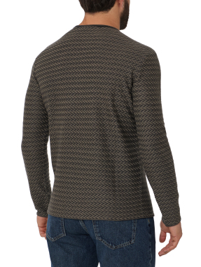 ΑΝΔΡΙΚΟ ΜΑΛΛΙΝΟ ΠΟΥΛΟΒΕΡ | Καφέ Σκούρο L