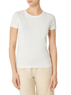 ΓΥΝΑΙΚΕΙΟ T-SHIRT | Εκρού S