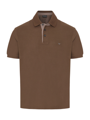 ΑΝΔΡΙΚΗ POLO ΜΠΛΟΥΖΑ | Καφέ L