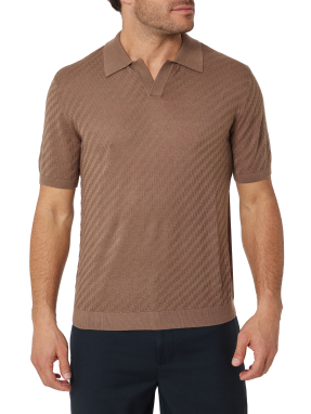 ΑΝΔΡΙΚΗ POLO ΜΠΛΟΥΖΑ | Καφέ Ανοιχτό XL