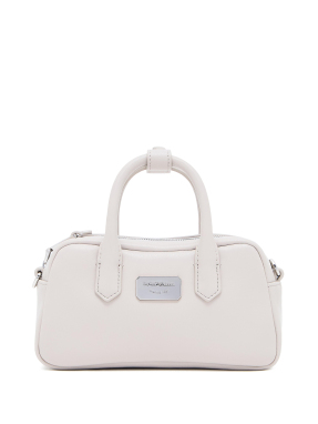 ΓΥΝΑΙΚΕΙΑ ΔΕΡΜΑΤΙΝΗ ΤΣΑΝΤΑ ΧΕΙΡΟΣ | Εκρού