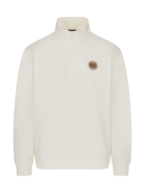 ΑΝΔΡΙΚΟ HALF-ZIP ΦΟΥΤΕΡ | Εκρού L
