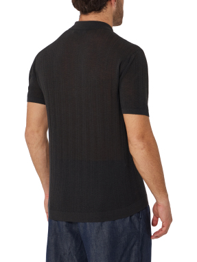 ΑΝΔΡΙΚΟ POLO ΜΠΛΟΥΖΑ ΜΕ ΦΕΡΜΟΥΑΡ | Γκρι Σκούρο XL