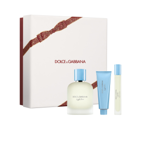 LIGHT BLUE POUR HOMME EAU DE TOILETTE TRIO GIFT SET