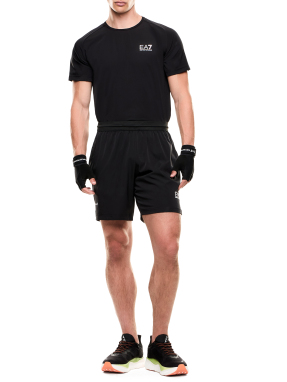 ΑΝΔΡΙΚΟ ΣΕΤ T-SHIRT ΣΟΡΤΣ | Μαύρο XXL
