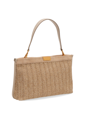 ΓΥΝΑΙΚΕΙΑ ΤΣΑΝΤΑ ΧΕΙΡΟΣ MARIGOLD | Εκρού